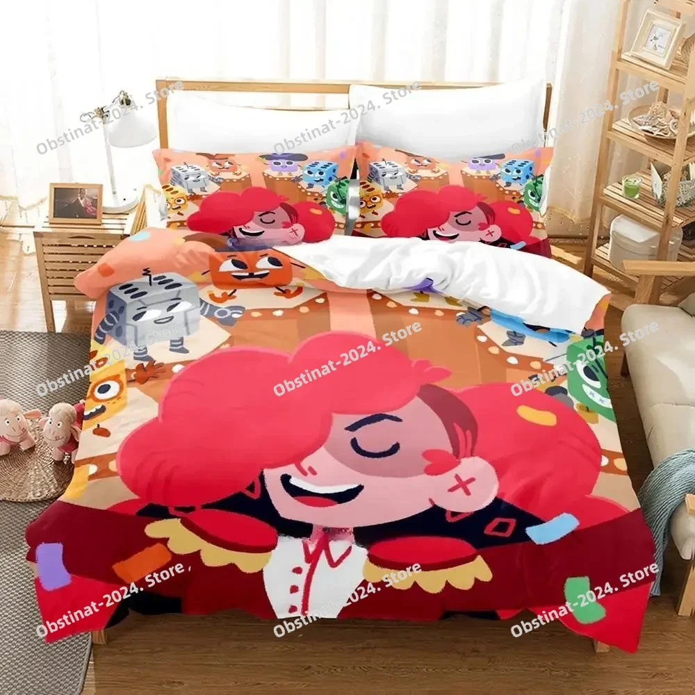 New 3D Print Anime Game Dicey Dungeons Bedding Set Single Twin Full Queen King Size Bed Set Adult Kid Bedroom Duvet cover Sets
New 3D Print Anime Game Dicey Dungeons Bedding Set Single Twin Full Queen King Size Bed Set Adult Kid Bedroom Duvet cover Sets