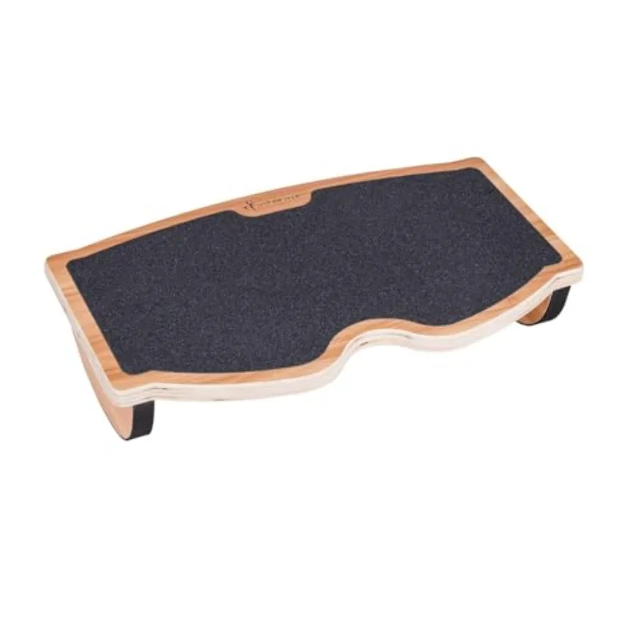 StrongTek Ergomic Wood Foot Rest for Enhanced Circulation and Comfort 350lbs Capacity Rocker Balance Board for Standing Desks n
StrongTek Ergomic Wood Foot Rest for Enhanced Circulation and Comfort 350lbs Capacity Rocker Balance Board for Standing Desks n