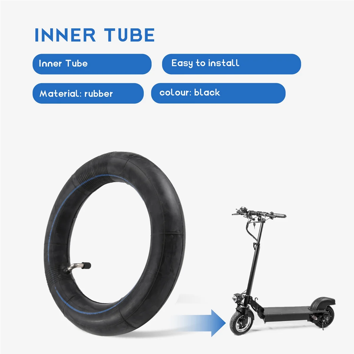 10 Inch 80/65-6 Inner Tube 255X80 Rubber for Zero 10X Kugoo M4 Electric Scooter Excellent Replacement Applications
10 Inch 80/65-6 Inner Tube 255X80 Rubber for Zero 10X Kugoo M4 Electric Scooter Excellent Replacement Applications