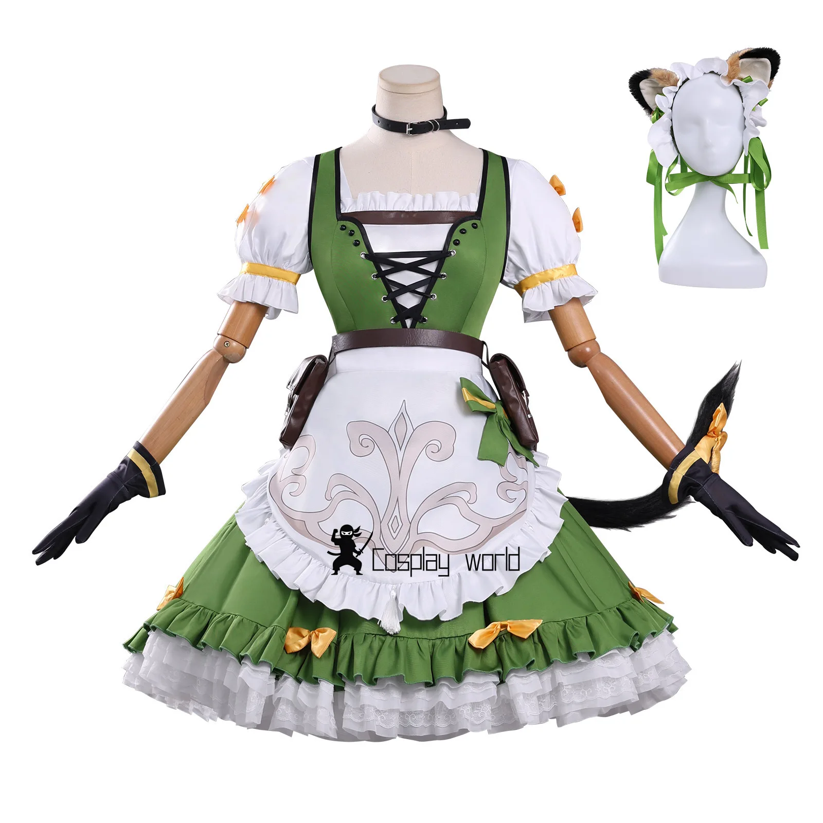 Костюм для косплея Identity V Gardener Perfect Wrap, наряд Эммы Вудс для вечеринки на Хэллоуин
Костюм для косплея Identity V Gardener Perfect Wrap, наряд Эммы Вудс для вечеринки на Хэллоуин