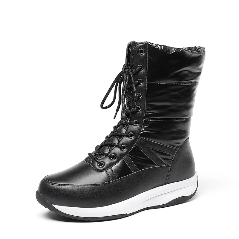 2025 New Winter Women Down Ankle Sneakers Snow Boots Platform Waterproof Shoes Cotton Warm Boots Large Size 35-44
2025 New Winter Women Down Ankle Sneakers Snow Boots Platform Waterproof Shoes Cotton Warm Boots Large Size 35-44