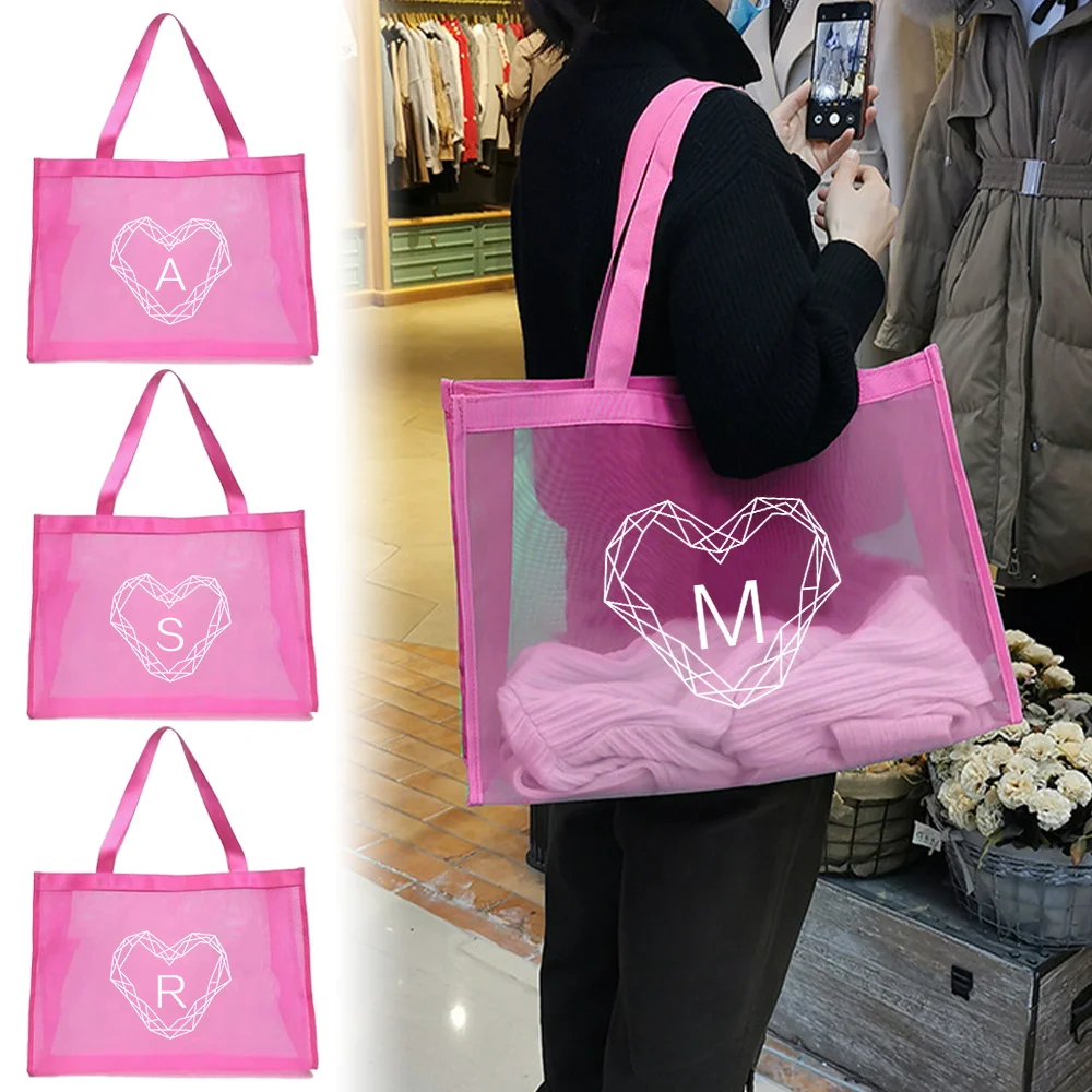 Women's mesh handbag, one shoulder lightweight commuting breathable design, travel and shopping dual use leisure bag
Women's mesh handbag, one shoulder lightweight commuting breathable design, travel and shopping dual use leisure bag