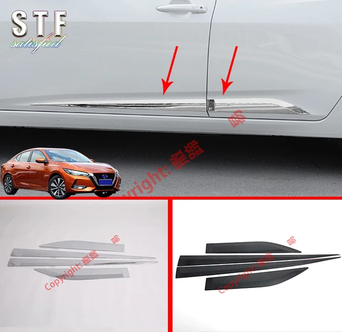 ABS Side Door Body Molding Moulding Trim For Nissan Sylphy MK14 2019 2020 Car Accessories Stickers
ABS Side Door Body Molding Moulding Trim For Nissan Sylphy MK14 2019 2020 Car Accessories Stickers