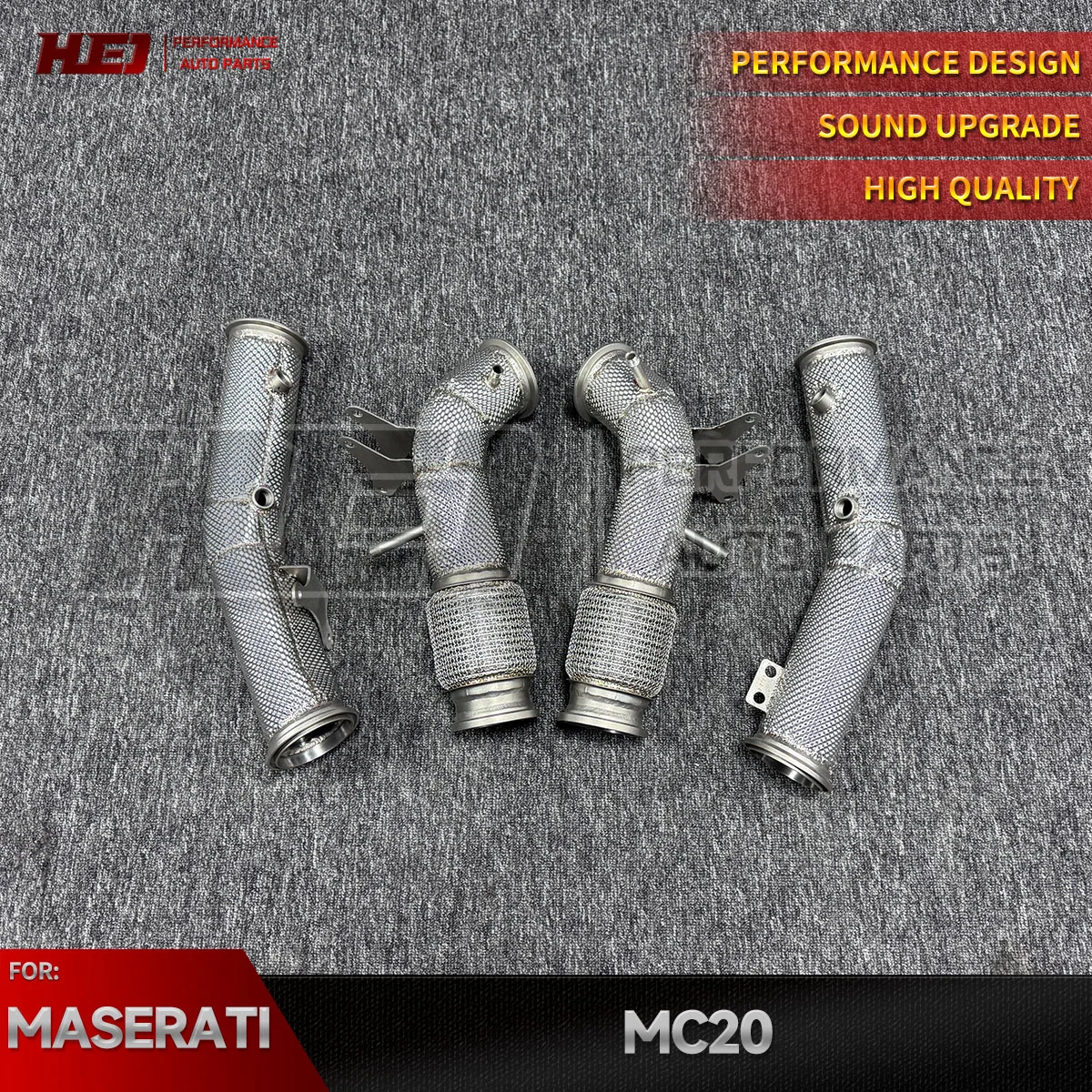 Performance Exhaust System Exhaust System Downpipe for Maserati MC20 Down Pipe with Heat Shield
Performance Exhaust System Exhaust System Downpipe for Maserati MC20 Down Pipe with Heat Shield