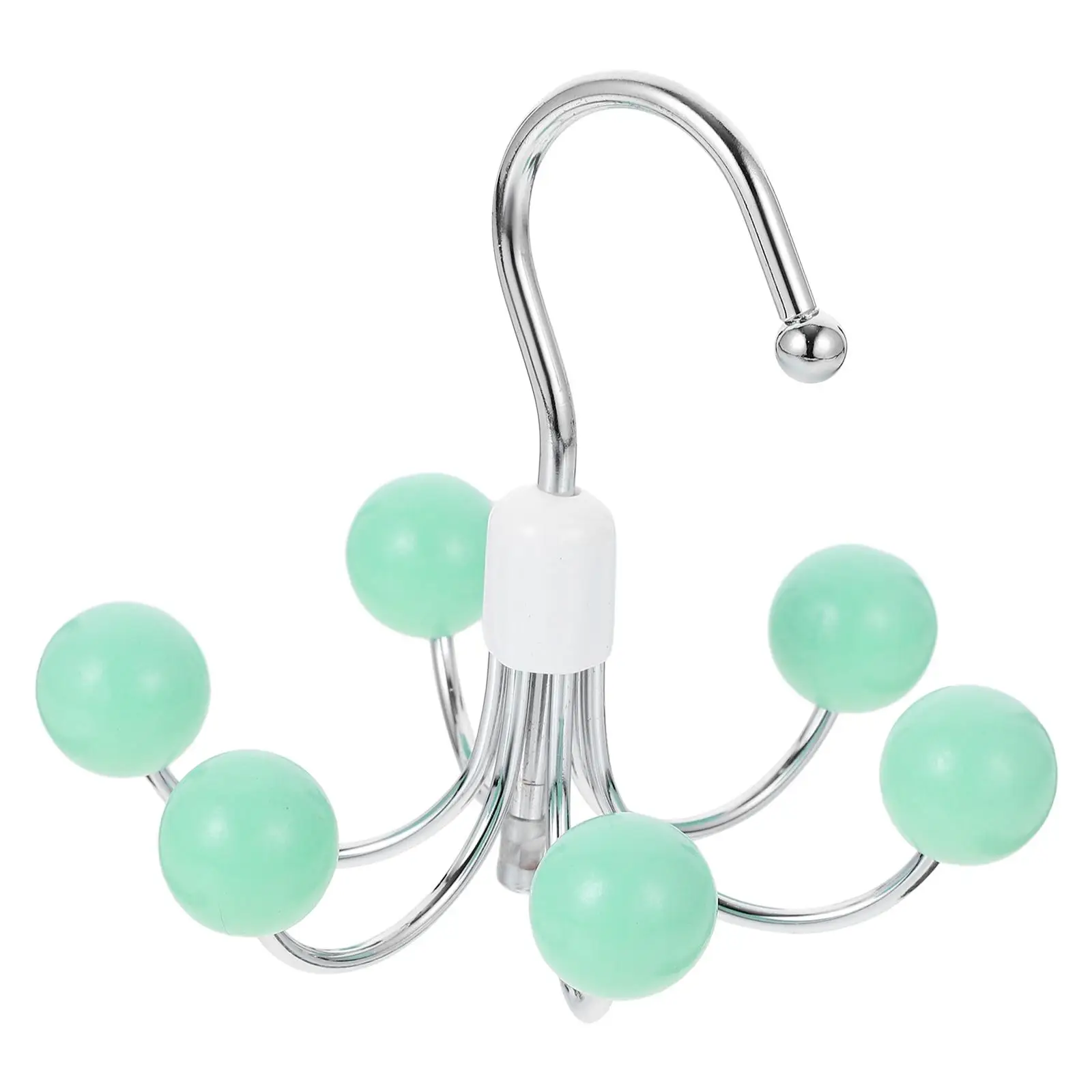 Clothing Hangers Creative Wooden Ball Six-claw Swivel Hook Belt Sticky Hanging Hooks
Clothing Hangers Creative Wooden Ball Six-claw Swivel Hook Belt Sticky Hanging Hooks