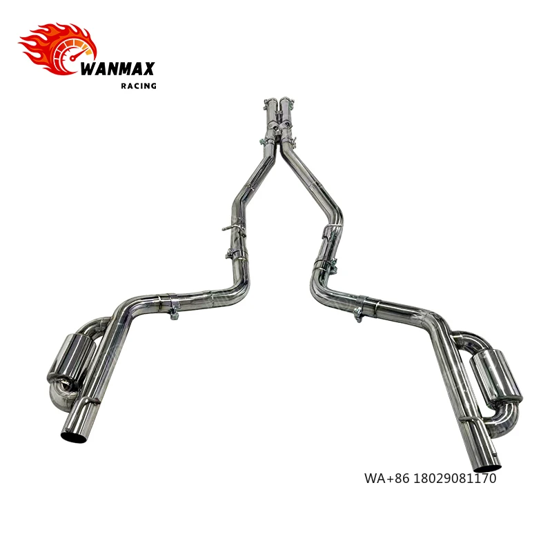 High Performance Stainless Steel Catback Exhaust System for 2017 Dodge Challenger RT 5.7 V8 Valved Design Increases Power Sound
High Performance Stainless Steel Catback Exhaust System for 2017 Dodge Challenger RT 5.7 V8 Valved Design Increases Power Sound