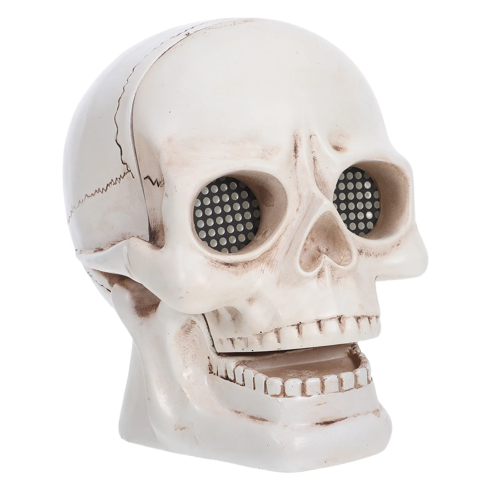 Glowing Eyes Skull Night Light Resin Sculpture Halloween Decoration for Garden Indoor Outdoor Haunted Horror Party Scary
Glowing Eyes Skull Night Light Resin Sculpture Halloween Decoration for Garden Indoor Outdoor Haunted Horror Party Scary
