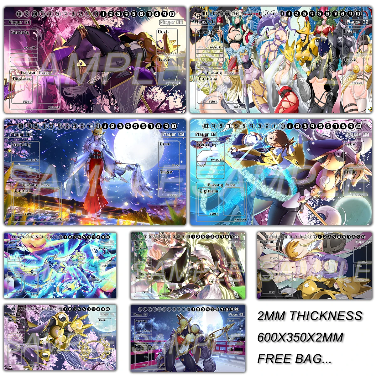 Digimon Playmat Sakuyamon TCG CCG Mat Kuzuhamon Miko Mode Board Game Pad サクヤモン Trading Card Game Mat Rubber Mousepad Free Bag
Digimon Playmat Sakuyamon TCG CCG Mat Kuzuhamon Miko Mode Board Game Pad サクヤモン Trading Card Game Mat Rubber Mousepad Free Bag