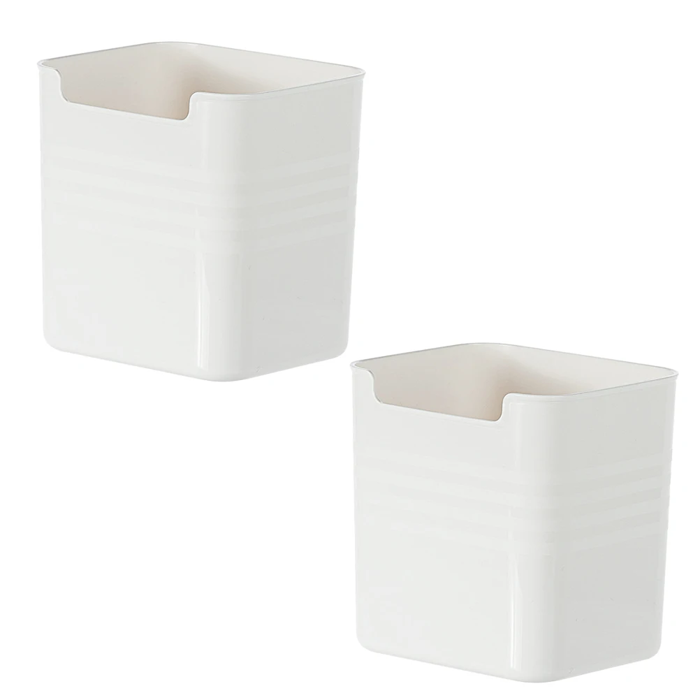 2Pcs Storage Box Plastic Home Vanity Organizer Desk Shelf Makeup Stationery Bedroom Bathroom Living Room
2Pcs Storage Box Plastic Home Vanity Organizer Desk Shelf Makeup Stationery Bedroom Bathroom Living Room