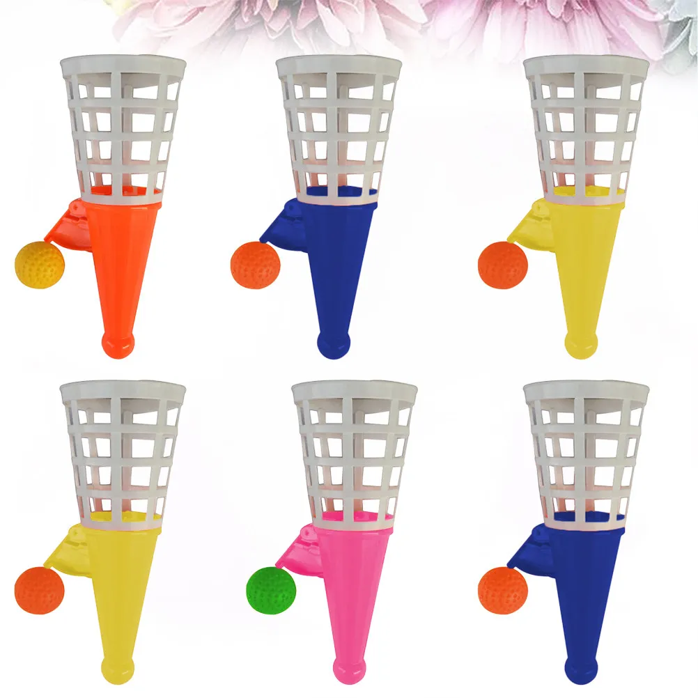 6Pcs Launch Ball Game Plastic Waterproof Catch Launch Balls for Backyard Park Beach Pool Family Fun Bouncy Toss Launcher
6Pcs Launch Ball Game Plastic Waterproof Catch Launch Balls for Backyard Park Beach Pool Family Fun Bouncy Toss Launcher