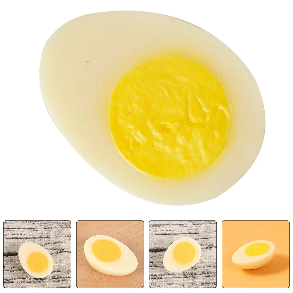 4 Pcs Simulated Boiled Eggs Food Models for Photography Artificial No Buckle Prop Pvc Kitchen Props
4 Pcs Simulated Boiled Eggs Food Models for Photography Artificial No Buckle Prop Pvc Kitchen Props