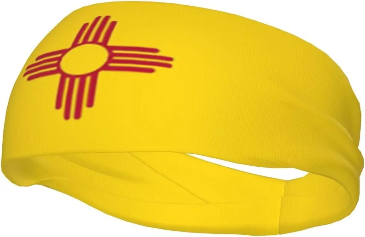 New Mexico Zia Sun Symbol Headbands Sports Non-Slip Tennis Workout Sweat Bands for Women Men
New Mexico Zia Sun Symbol Headbands Sports Non-Slip Tennis Workout Sweat Bands for Women Men