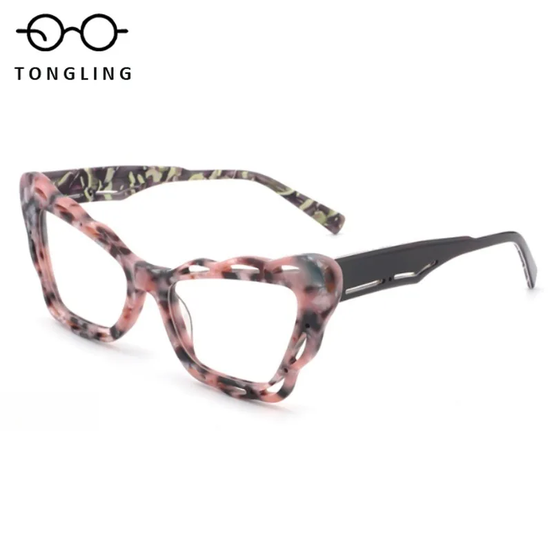 High quality hollow pattern hand-made optical acetic acid multi-color fashion frames for men and women can be prescribed lenses
High quality hollow pattern hand-made optical acetic acid multi-color fashion frames for men and women can be prescribed lenses