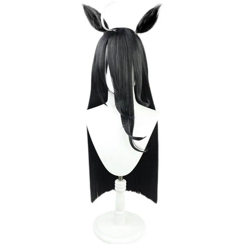 Uma Musume Pretty Derby Manhattan Cafe Cosplay Wig Black Long Straight with Horse Ears
Uma Musume Pretty Derby Manhattan Cafe Cosplay Wig Black Long Straight with Horse Ears