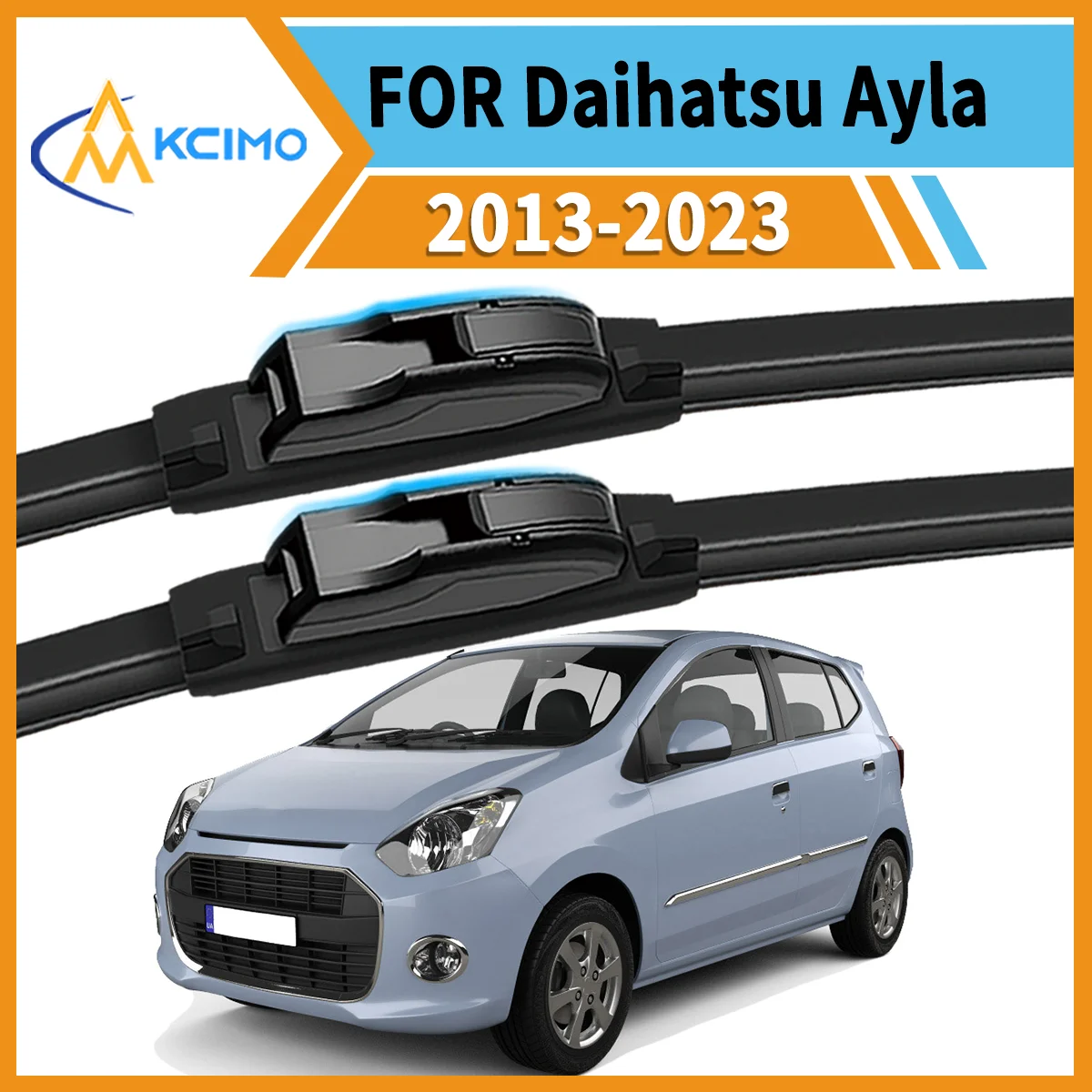 Smooth Quiet Effective 2-Pack Wiper Blades For Daihatsu Ayla B100 2013-2023 All-Season Use Enhanced Visibility & Driving Safety
Smooth Quiet Effective 2-Pack Wiper Blades For Daihatsu Ayla B100 2013-2023 All-Season Use Enhanced Visibility & Driving Safety