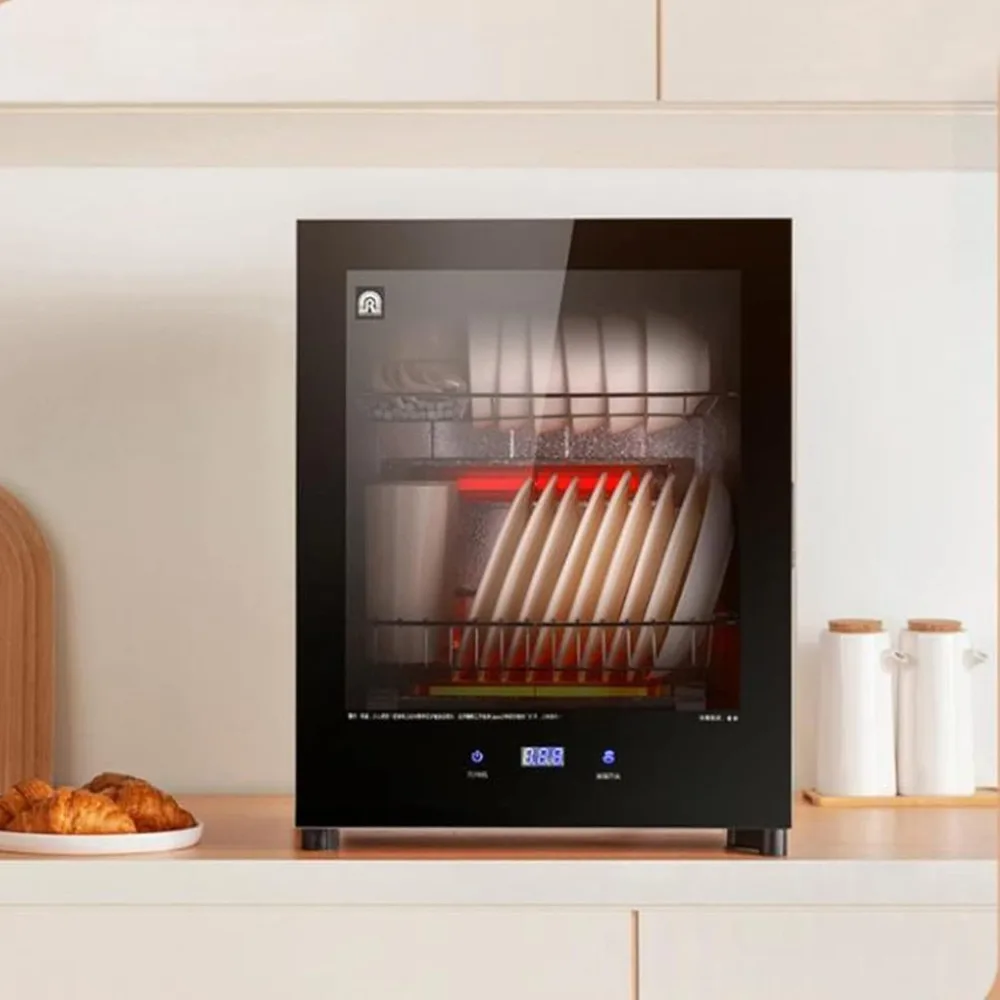 HAOYUNMA Mesurn Multi-Function Kitchen Cleaning Cabinet, Double Stainless Steel Dish Rack, Large-Capacity Disinfection Cupboard
HAOYUNMA Mesurn Multi-Function Kitchen Cleaning Cabinet, Double Stainless Steel Dish Rack, Large-Capacity Disinfection Cupboard
