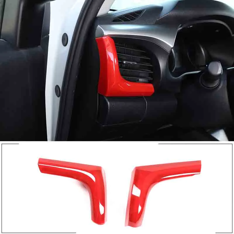 LHD Panel Side Air Outlet L Trim Cover 2PCS Interior Moulding ABS Red Instrument For Toyota Hilux 15-21
LHD Panel Side Air Outlet L Trim Cover 2PCS Interior Moulding ABS Red Instrument For Toyota Hilux 15-21