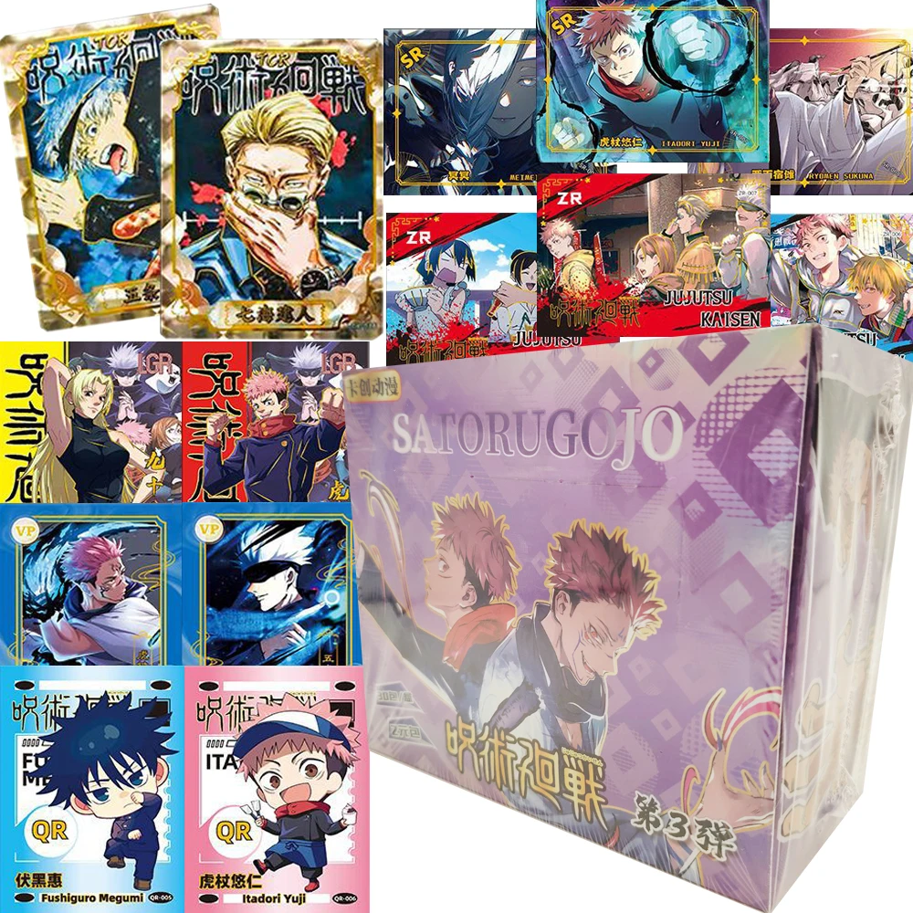 Jujutsu Kaisen Hobby Cards Itadori Yuji Fushiguro Megumi Fashion Trend Character Charm Personality Cards Anime Peripheral Gifts
Jujutsu Kaisen Hobby Cards Itadori Yuji Fushiguro Megumi Fashion Trend Character Charm Personality Cards Anime Peripheral Gifts
