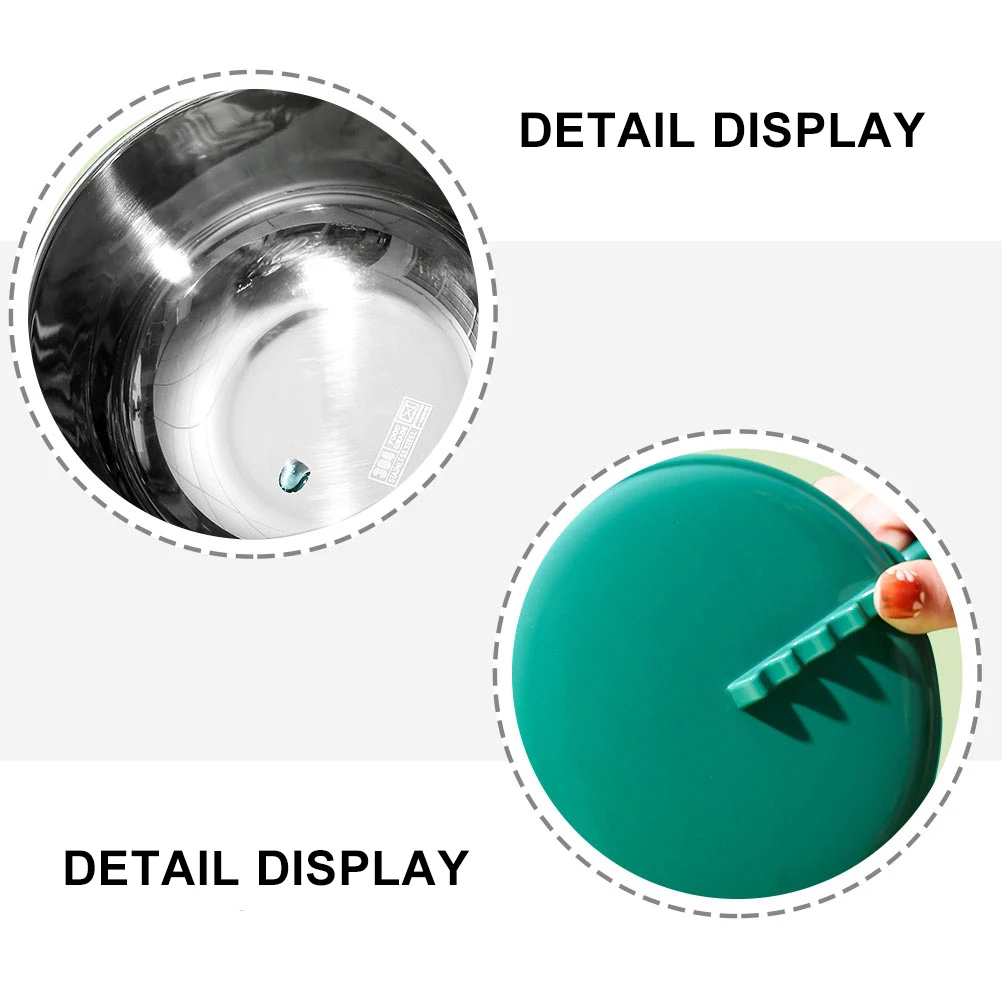 1pc Stainless Steel Noodle Bowl Large Capacity Green Cartoon Dinosaur Design For Home Outdoor Camping Kitchenware Rice Food
1pc Stainless Steel Noodle Bowl Large Capacity Green Cartoon Dinosaur Design For Home Outdoor Camping Kitchenware Rice Food