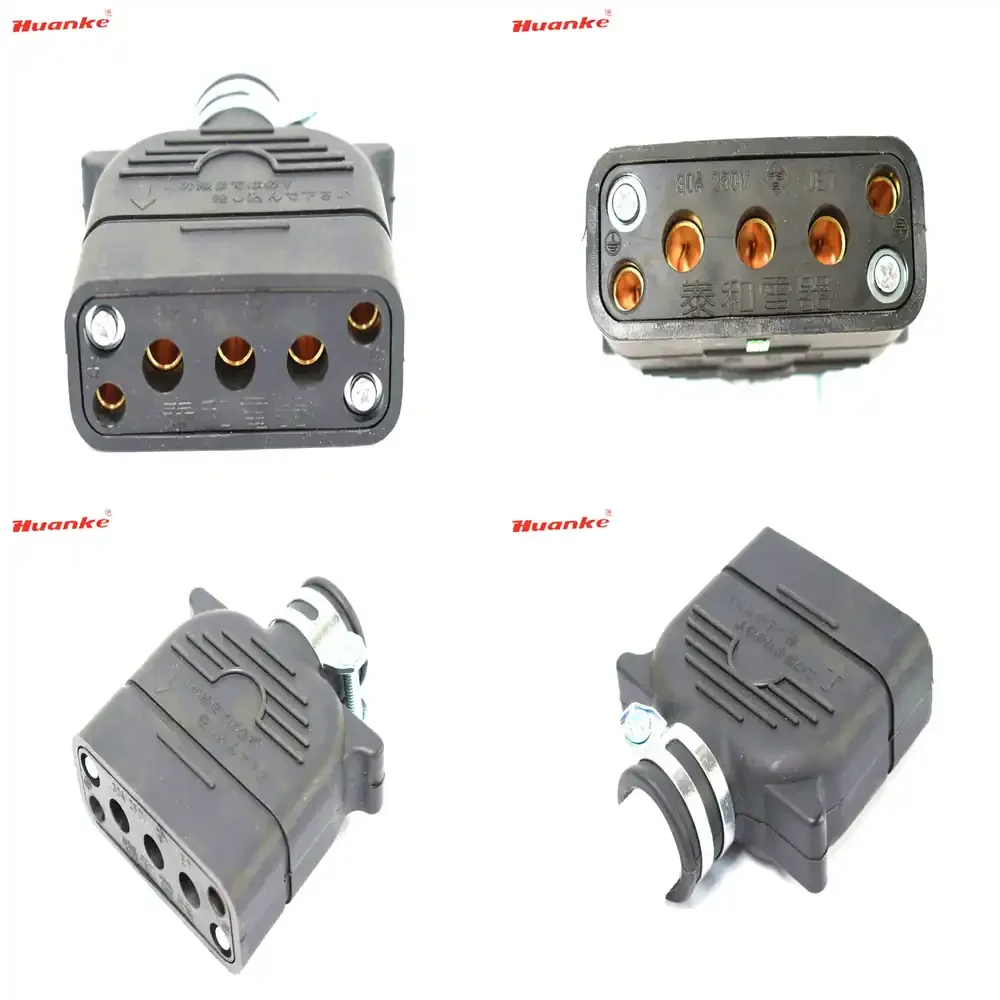 Forklift parts 30a 250v female type Charging Plug 37010-10870 battery connector for NICHIYU forklift
Forklift parts 30a 250v female type Charging Plug 37010-10870 battery connector for NICHIYU forklift