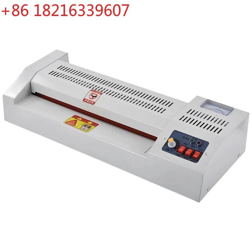 320A1 Level Adjustable Temperature Metal Laminator Hot and Cold A3 Photo A4 Laminating Machine for Office/Home 4 Rollers 320mm
320A1 Level Adjustable Temperature Metal Laminator Hot and Cold A3 Photo A4 Laminating Machine for Office/Home 4 Rollers 320mm