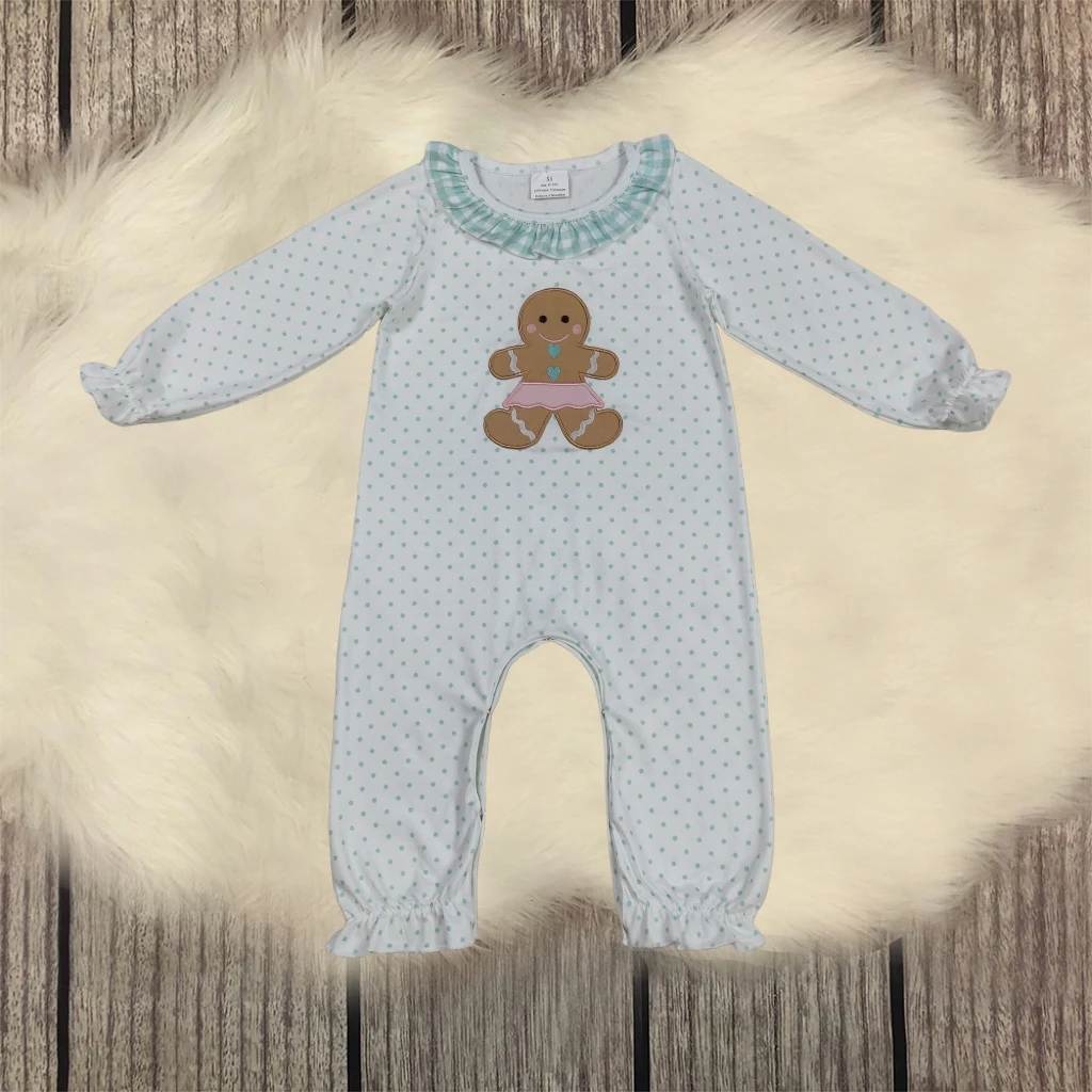 Embroidery Baby Girl Bubble Romper Christmas Long Sleeves Cute Cozy Newborn Toddler Children Jumpsuit Polka Dots Infant Clothing
Embroidery Baby Girl Bubble Romper Christmas Long Sleeves Cute Cozy Newborn Toddler Children Jumpsuit Polka Dots Infant Clothing