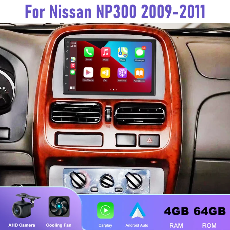 7'' 4+64GB Car Radio For Nissan NP300 2009-2011 Android 15 Auto Support Wireless Apple Carplay Steering Wheel Control
7'' 4+64GB Car Radio For Nissan NP300 2009-2011 Android 15 Auto Support Wireless Apple Carplay Steering Wheel Control