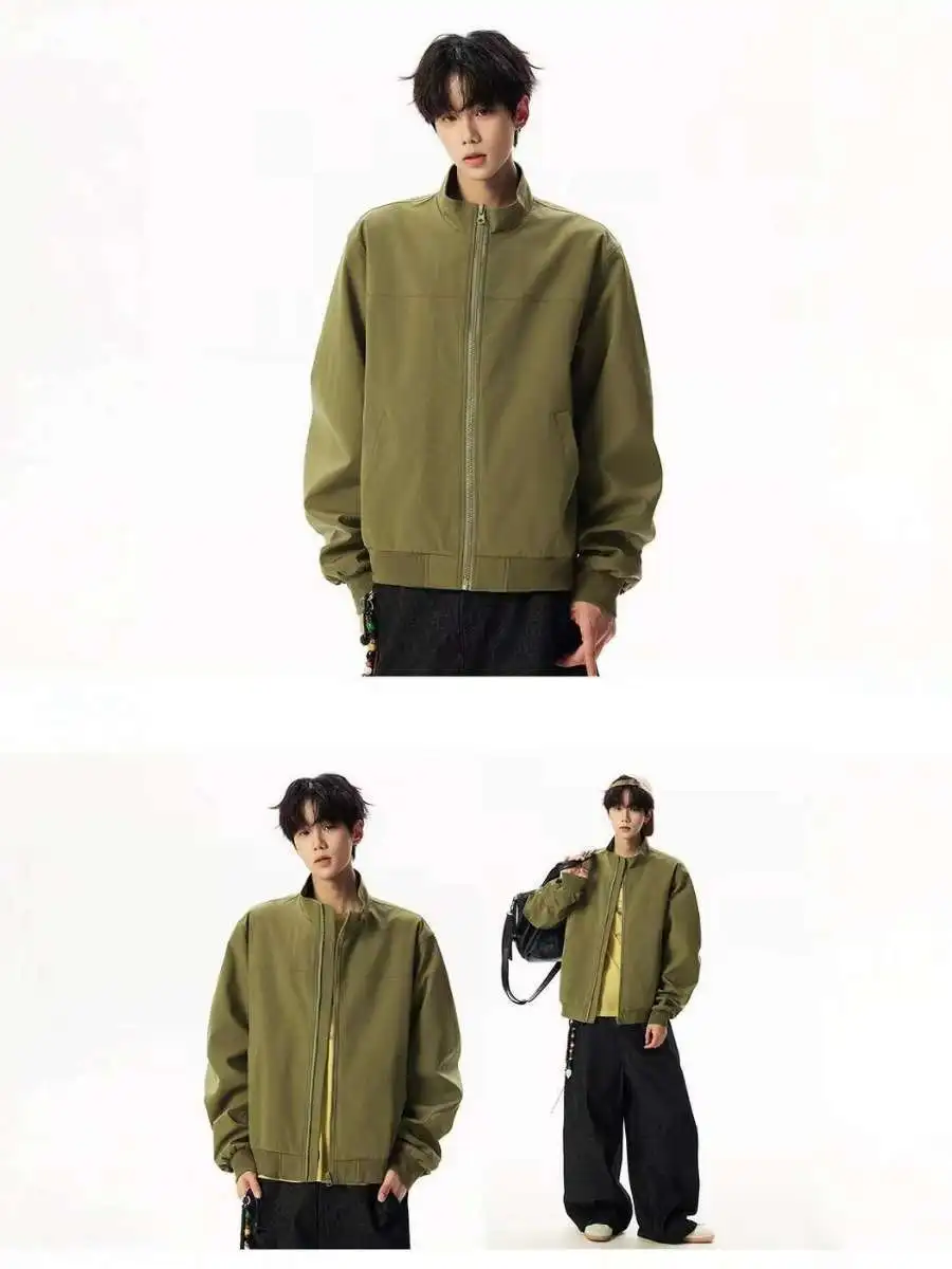 Мужское осеннее новое уличное пальто в американском стиле ретро Jaet с воротником-стойкой, свободное молодежное пальто из полиэфирного волокна
Мужское осеннее новое уличное пальто в американском стиле ретро Jaet с воротником-стойкой, свободное молодежное пальто из полиэфирного волокна