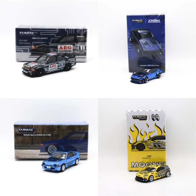 Chase Tarmac Works 1:64 190 E 2.5-16 EVO / Fairlady Z S30 / Ballade Sports / GR86 MOONEYES
Chase Tarmac Works 1:64 190 E 2.5-16 EVO / Fairlady Z S30 / Ballade Sports / GR86 MOONEYES