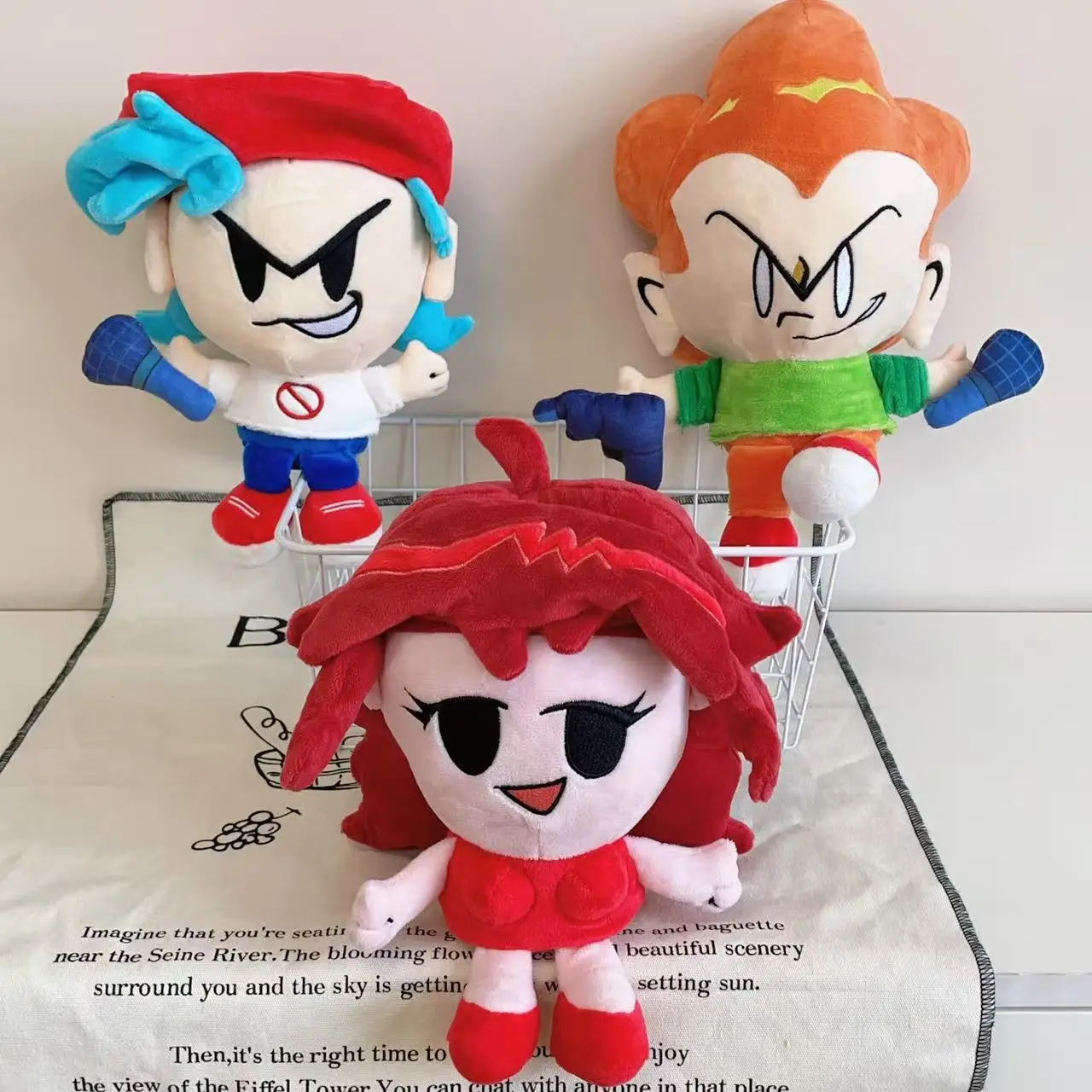 20cm Friday Night Funkin Fnf Boyfriend Plush Toy Anime Cartoon Stuffed Doll Blue Hair Red Hat Home Decoration Fans Collection
20cm Friday Night Funkin Fnf Boyfriend Plush Toy Anime Cartoon Stuffed Doll Blue Hair Red Hat Home Decoration Fans Collection
