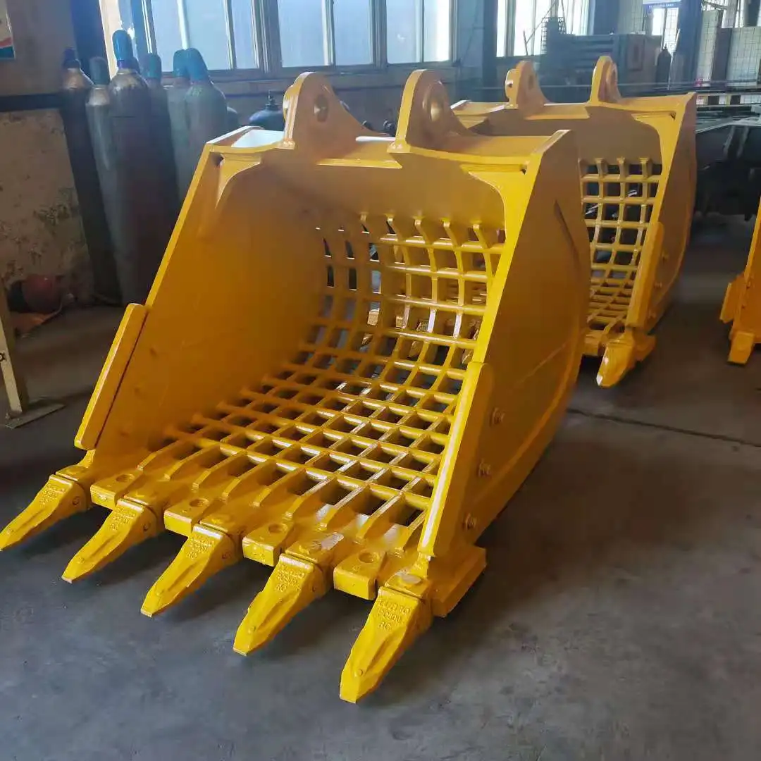 5-100ton 1.2cbm Excavator Grid Bucket Screening Bucket Sieve Bucket for Sand Gravel Screening Operation
5-100ton 1.2cbm Excavator Grid Bucket Screening Bucket Sieve Bucket for Sand Gravel Screening Operation
