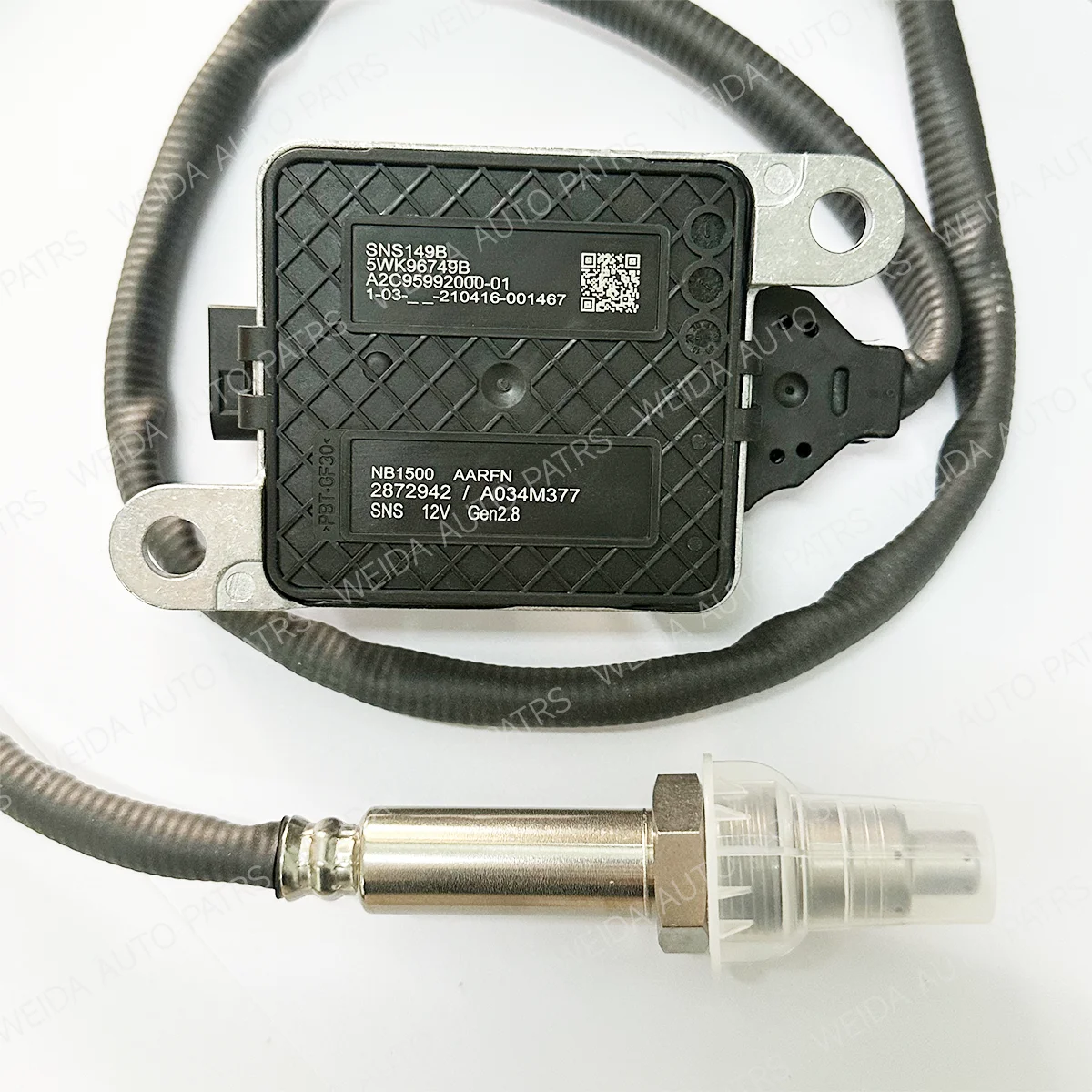 Nitrogen Oxide Sensor 5WK96749 5WK96749B 12v 24V NOx Sensor For Cummins 4326872 4326872RX 2872942 A034M377 SNS149B
Nitrogen Oxide Sensor 5WK96749 5WK96749B 12v 24V NOx Sensor For Cummins 4326872 4326872RX 2872942 A034M377 SNS149B