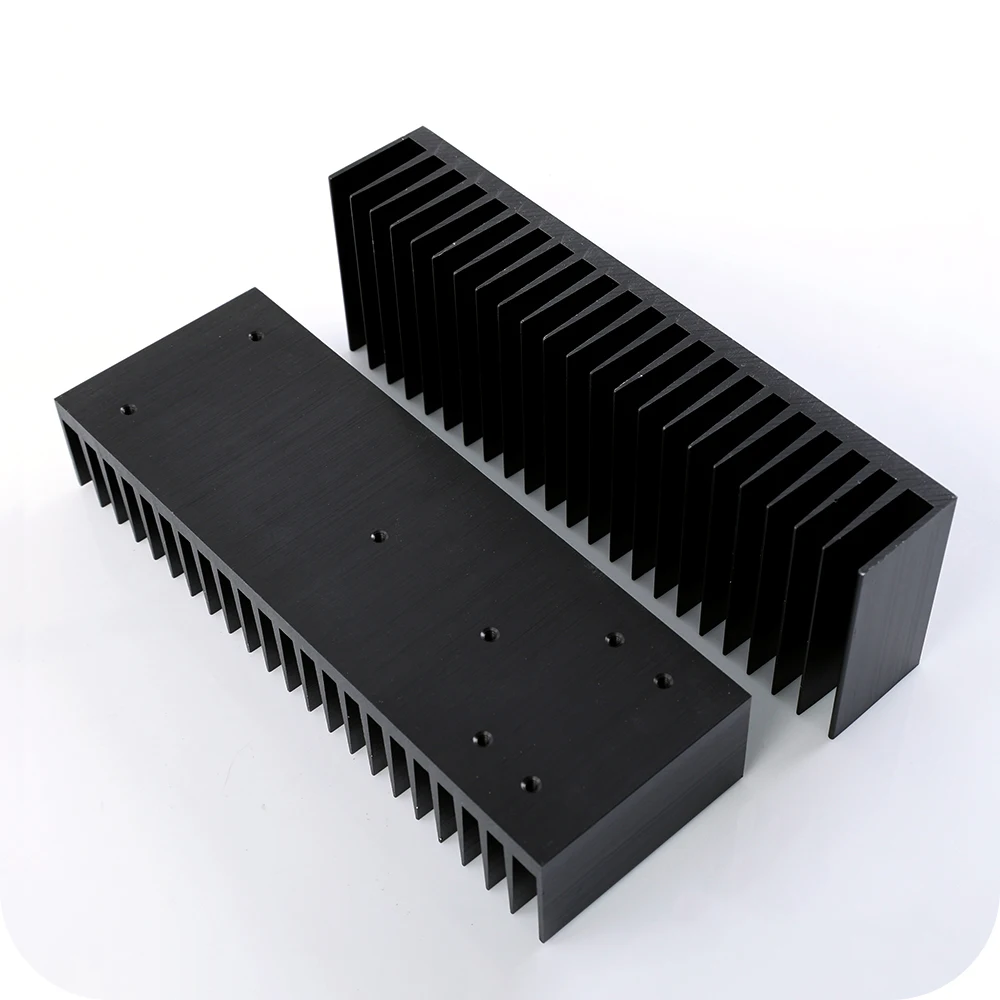 1PCS Thickened pure aluminum customized 1969 power amplifier heat sink/pure aluminum oxidized black heat sink LM3886 available
1PCS Thickened pure aluminum customized 1969 power amplifier heat sink/pure aluminum oxidized black heat sink LM3886 available