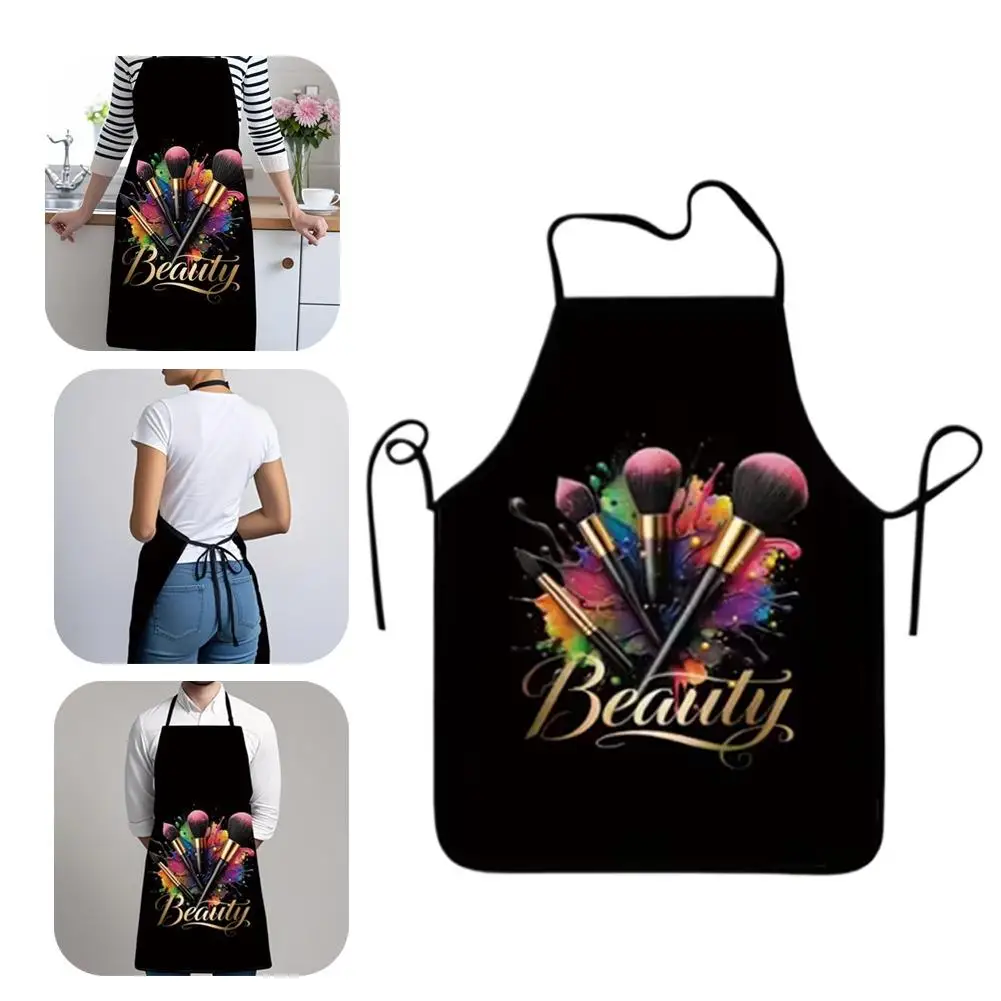 Professional Beautician Makeup Apron Makeup Brush Design Printed Waterproof Anti-fouling Stain-resistant Quality Kitchen Apron
Professional Beautician Makeup Apron Makeup Brush Design Printed Waterproof Anti-fouling Stain-resistant Quality Kitchen Apron