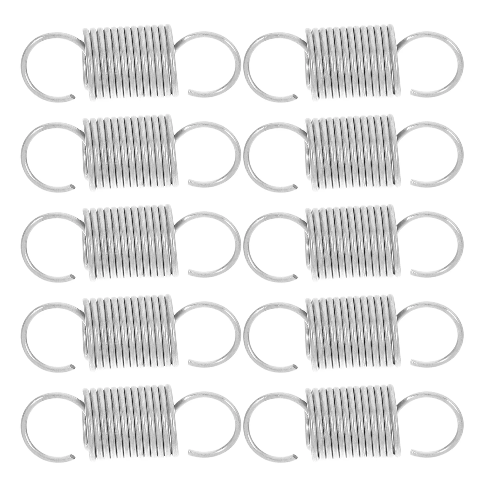 20pcs Stainless Steel Springs Double Hook High Elasticity Gym Hammock Extension Heavy Duty Trampoline Spring Hook Hanger Swing
20pcs Stainless Steel Springs Double Hook High Elasticity Gym Hammock Extension Heavy Duty Trampoline Spring Hook Hanger Swing