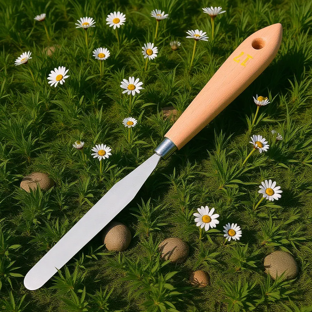 Painting Spatula Oil Painting Scraper Flexible Ultrathin Mixing Knife with Wooden Handle for Professional Use Spatula Knife
Painting Spatula Oil Painting Scraper Flexible Ultrathin Mixing Knife with Wooden Handle for Professional Use Spatula Knife