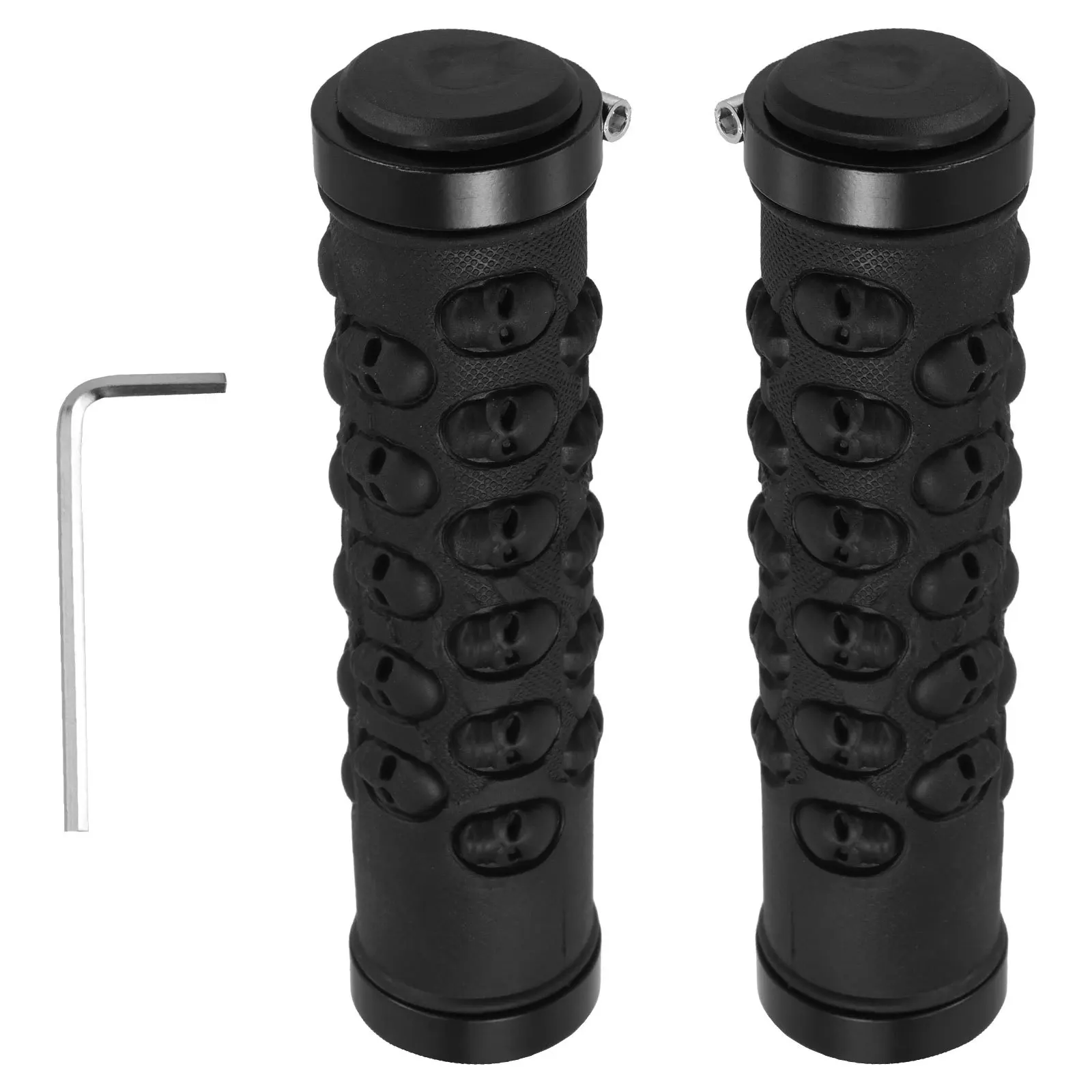 2Pcs Mountain Bike Handlebar Grips Skull Pattern Lock System Non Slip Shock Absorbing Bicycle Handlegrips Accessories
2Pcs Mountain Bike Handlebar Grips Skull Pattern Lock System Non Slip Shock Absorbing Bicycle Handlegrips Accessories