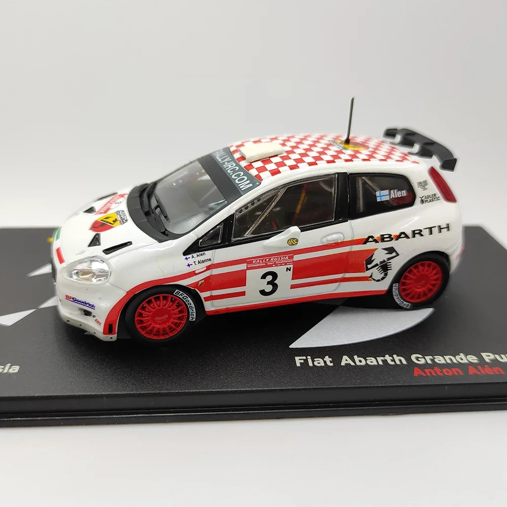 Diecast IXO 1:43 Scale Fiat Abarth Grande Punto S2000 Rally Car Alloy Car Model Collectible Toy Gift Souvenir Display Ornament
Diecast IXO 1:43 Scale Fiat Abarth Grande Punto S2000 Rally Car Alloy Car Model Collectible Toy Gift Souvenir Display Ornament