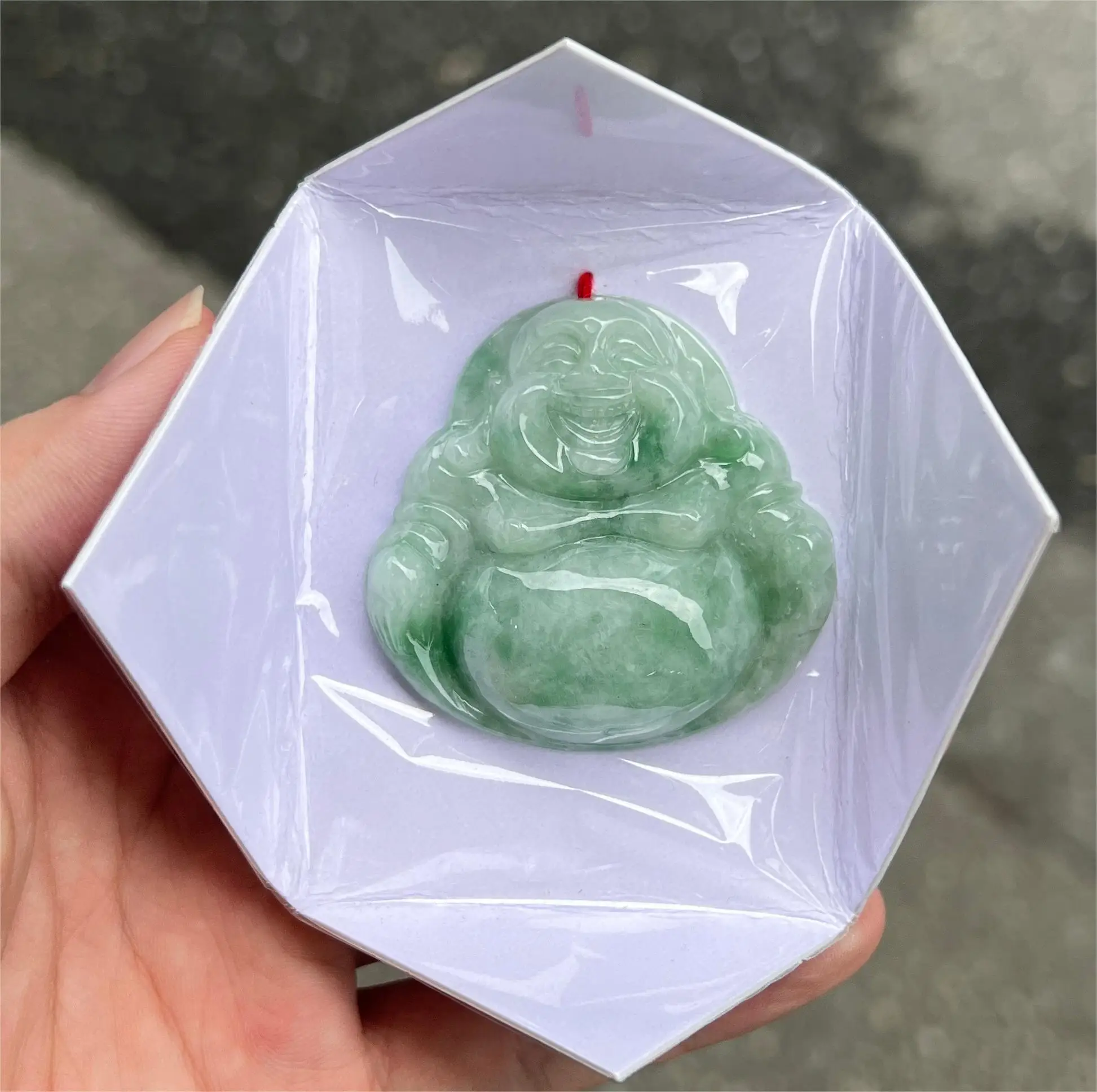 Type A Jade Budda Pendant Natural Jade Jewelry 40mm Jadeite High Quality Buddhist Jewelry Adult Women For Mother Gift
Type A Jade Budda Pendant Natural Jade Jewelry 40mm Jadeite High Quality Buddhist Jewelry Adult Women For Mother Gift