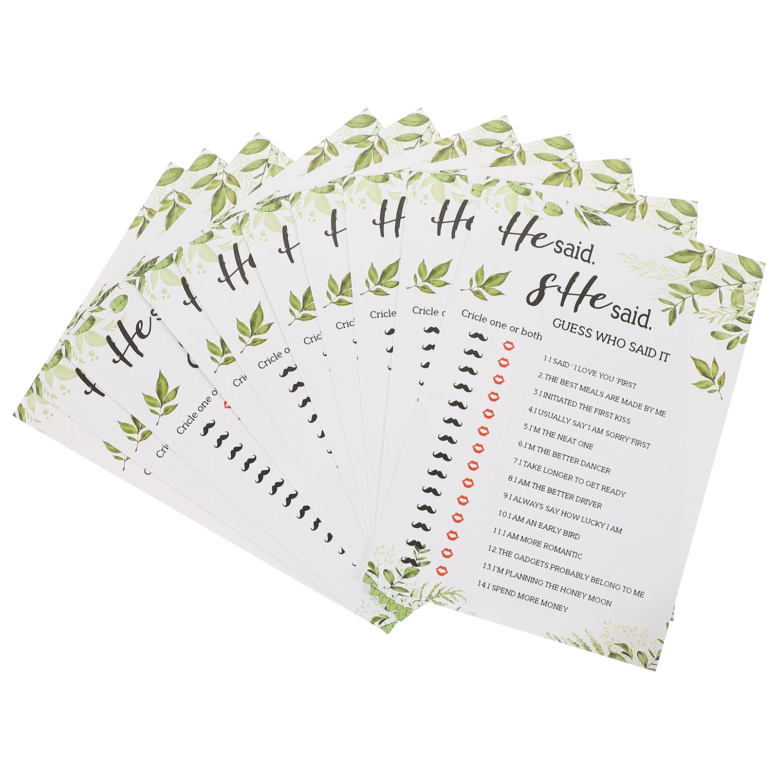 10 Pcs Wedding Game Card Bridal Shower Party Supplies Modern Activity Props Bachelorette Bachelor Fun
10 Pcs Wedding Game Card Bridal Shower Party Supplies Modern Activity Props Bachelorette Bachelor Fun