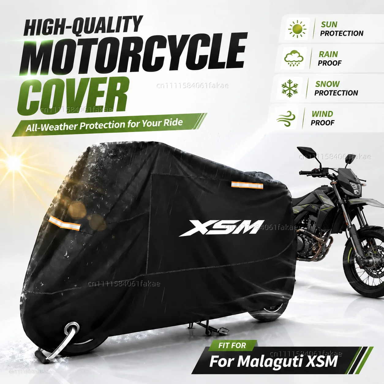 Motorcycle Cover Waterproof Outdoor All Season Dustproof UV Protective Moto Scooter Rain Cover For Malaguti XSM 2008-2024
Motorcycle Cover Waterproof Outdoor All Season Dustproof UV Protective Moto Scooter Rain Cover For Malaguti XSM 2008-2024