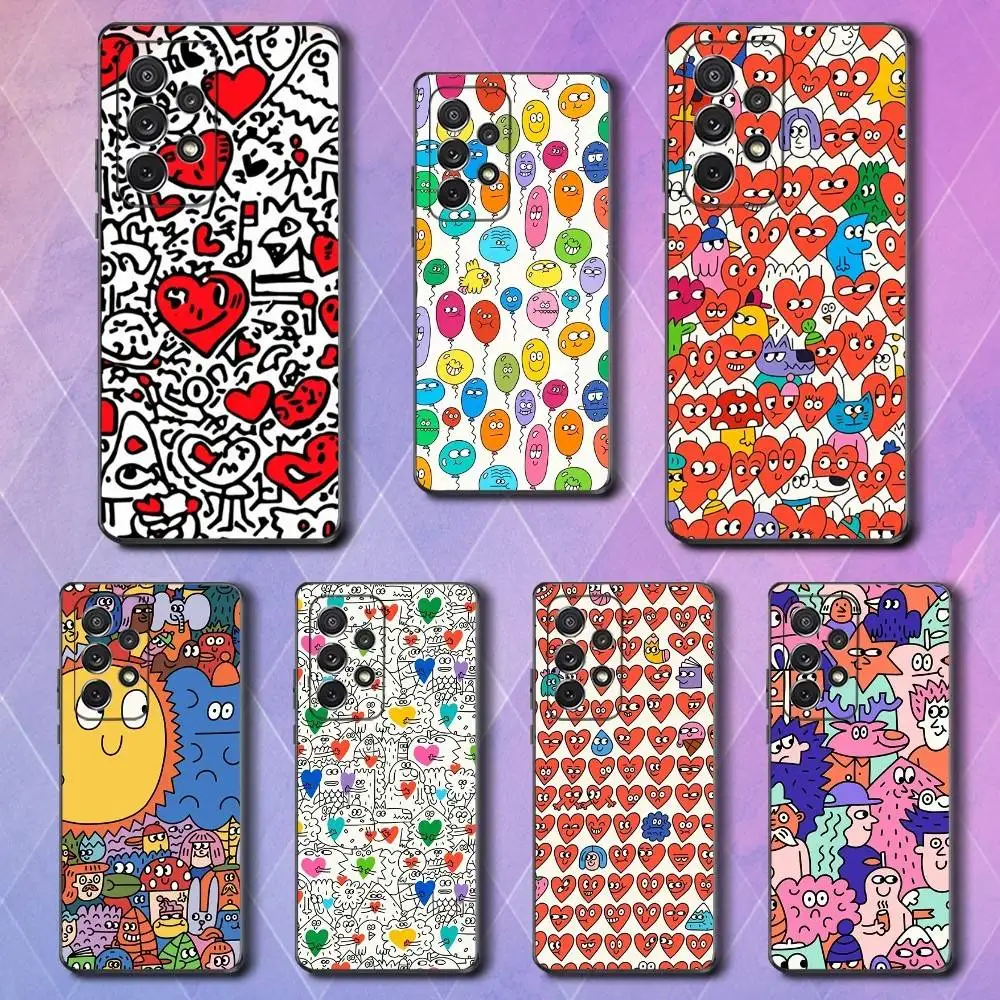 Illustration Art Heart Phone Case For Samsung S25,S24,S23,S22,S21,S20,S10,Ultra,Plus,Lite,FE,Soft Silicone Black Cover
Illustration Art Heart Phone Case For Samsung S25,S24,S23,S22,S21,S20,S10,Ultra,Plus,Lite,FE,Soft Silicone Black Cover
