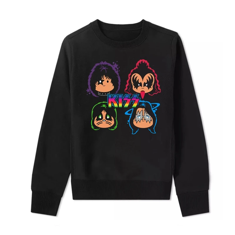 KISS Band European and American Street Punk Casual Loose Men's and Women's Hooded Sweatshirts
KISS Band European and American Street Punk Casual Loose Men's and Women's Hooded Sweatshirts