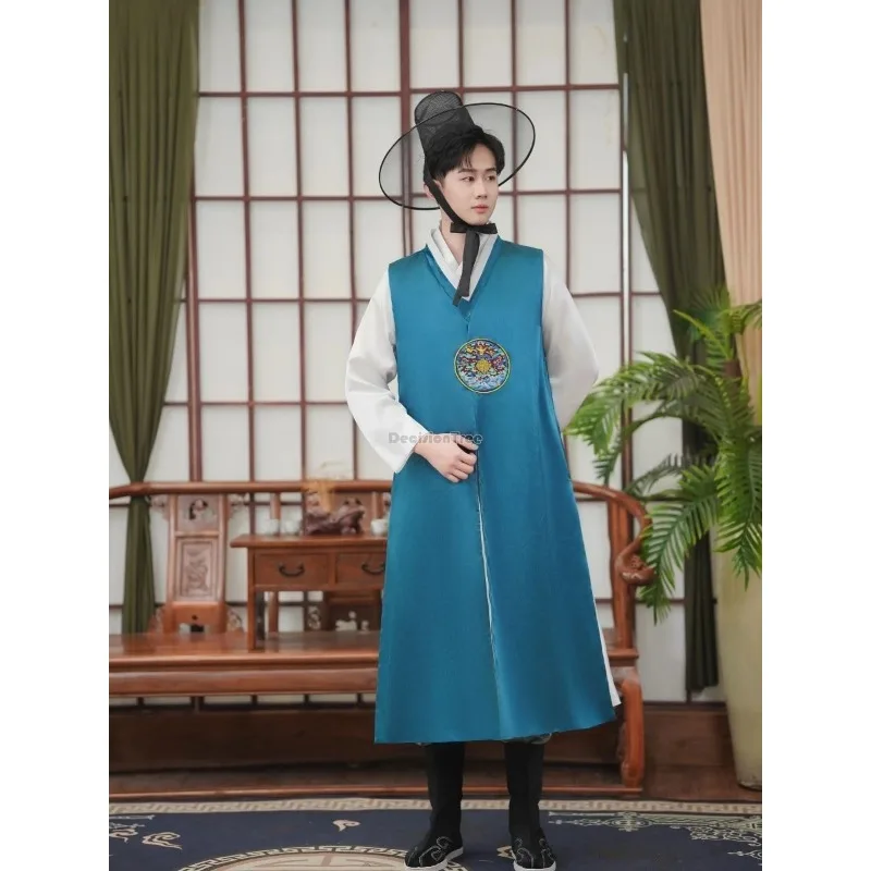 2025 new korean traditional male hanbok palace wedding performance staged photo costume korean costume loose daily men set w197
2025 new korean traditional male hanbok palace wedding performance staged photo costume korean costume loose daily men set w197