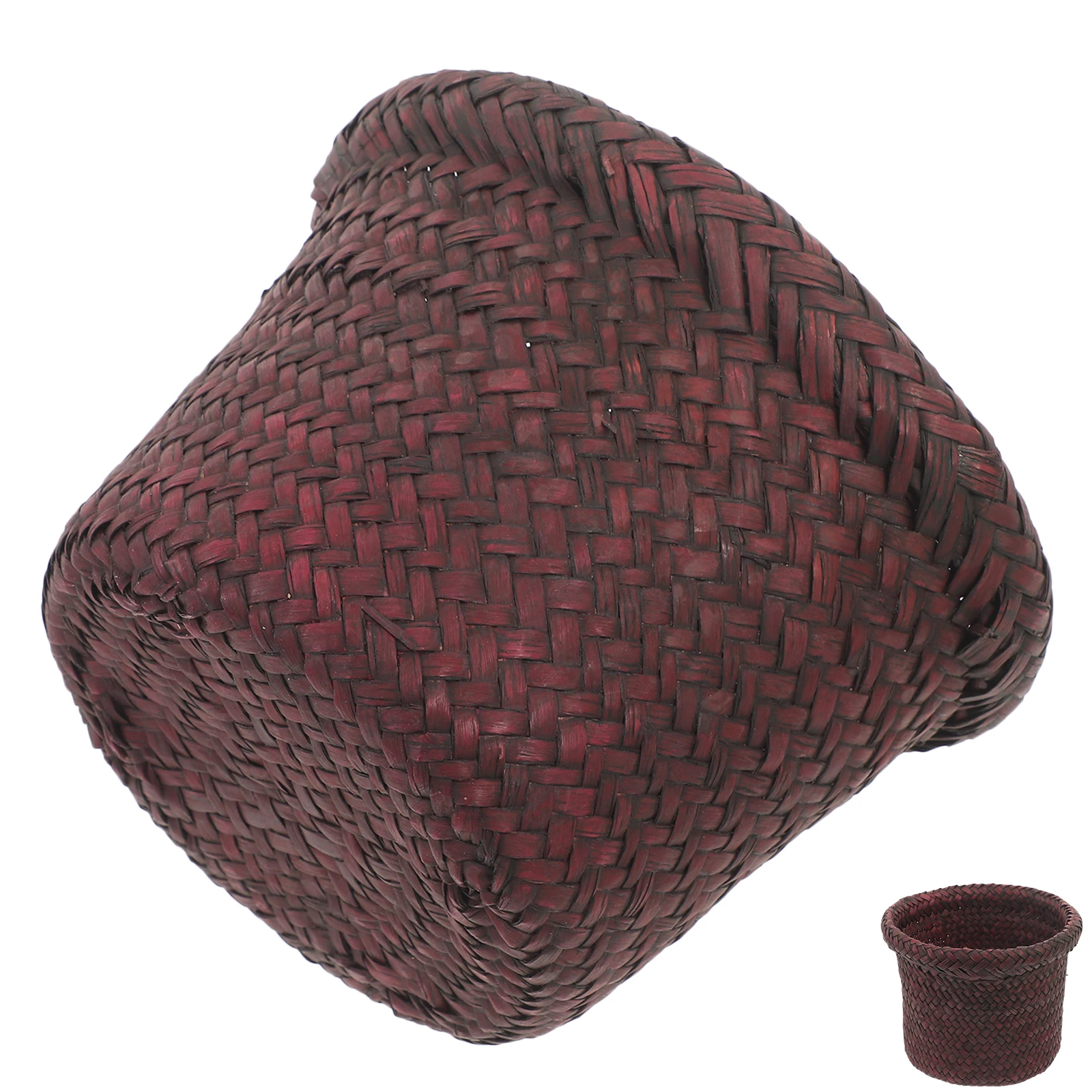 1pc Woven Storage Basket For Clothes Blankets Seaweed Flower Pot Container Plant Holder Hanging Flowerpot Home Decor Decoration
1pc Woven Storage Basket For Clothes Blankets Seaweed Flower Pot Container Plant Holder Hanging Flowerpot Home Decor Decoration