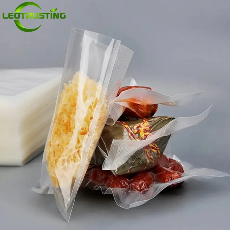 100PCS Thick Open Top Frozen Heatable Rough Vacuum Bag DIY Plastic Food Chicken Meat Fish Fruit Heat Sealing Packaging Pouches
100PCS Thick Open Top Frozen Heatable Rough Vacuum Bag DIY Plastic Food Chicken Meat Fish Fruit Heat Sealing Packaging Pouches