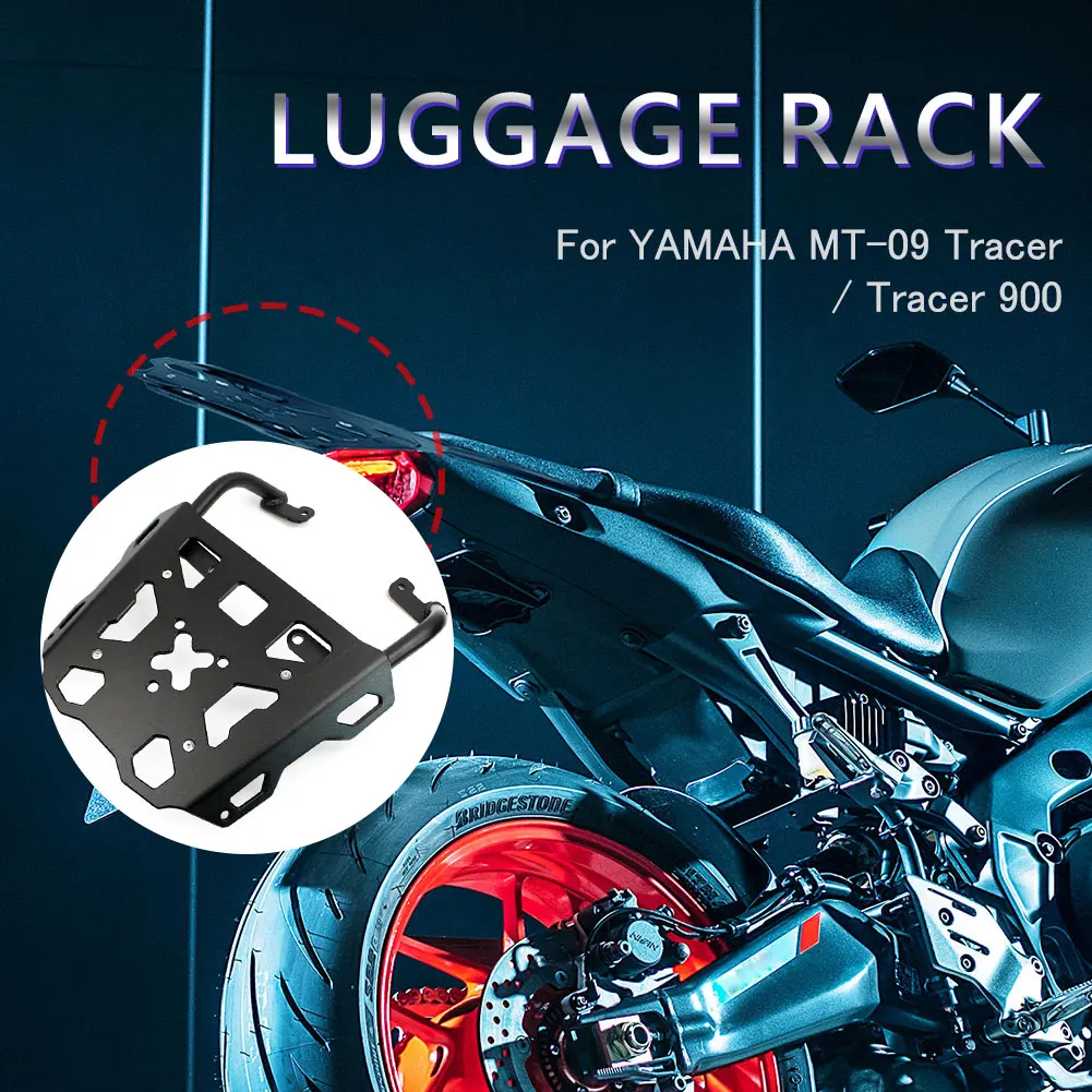 Rear Seat Luggage Rack Rear Bracket For Yamaha MT-09 Tracer 900 2015-2017 Carrier Case Support Holder Motorcycle Accessories
Rear Seat Luggage Rack Rear Bracket For Yamaha MT-09 Tracer 900 2015-2017 Carrier Case Support Holder Motorcycle Accessories