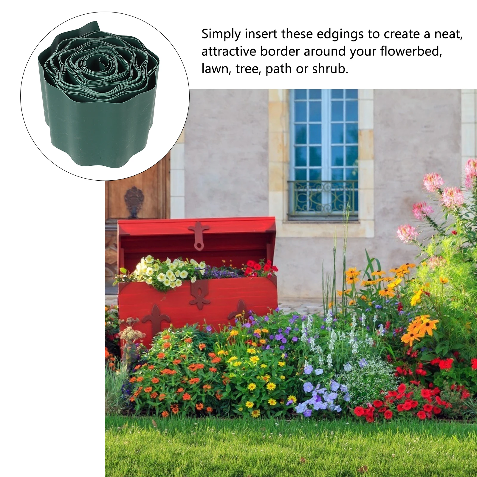 Plastic Fence Yard Hedge Courtyard Edging Border Decorations Garden Plant Fence Lawn Balcony Waterproof Durable Easy Clean 
Plastic Fence Yard Hedge Courtyard Edging Border Decorations Garden Plant Fence Lawn Balcony Waterproof Durable Easy Clean