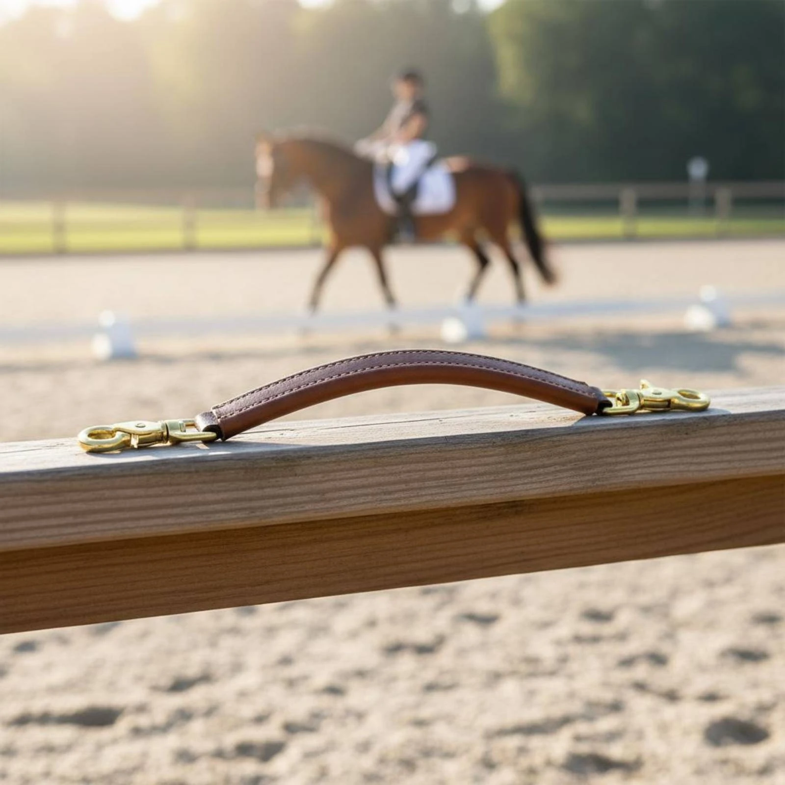 Jumping Saddle with Handle Cushioned Comfort Dressage Saddle Safety Strap Equestrian Gear Leather Look Long-Lasting
Jumping Saddle with Handle Cushioned Comfort Dressage Saddle Safety Strap Equestrian Gear Leather Look Long-Lasting