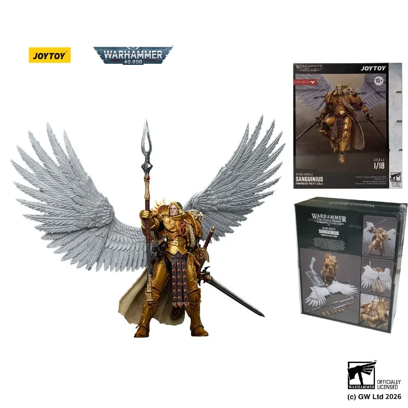 JOYTOY Warhammer 40K Blood Angels Sanguinius Primarch of the 9th Legion JT00218 Action Figure Anime Model Collectible Toy
JOYTOY Warhammer 40K Blood Angels Sanguinius Primarch of the 9th Legion JT00218 Action Figure Anime Model Collectible Toy